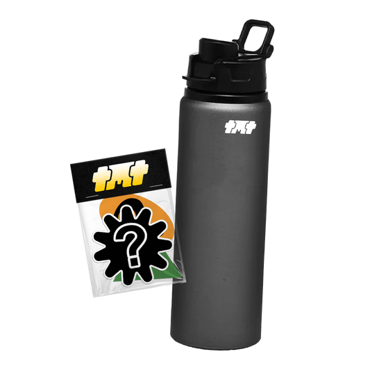 Thirsty Time Bottle + Sticker Pack Bundle
